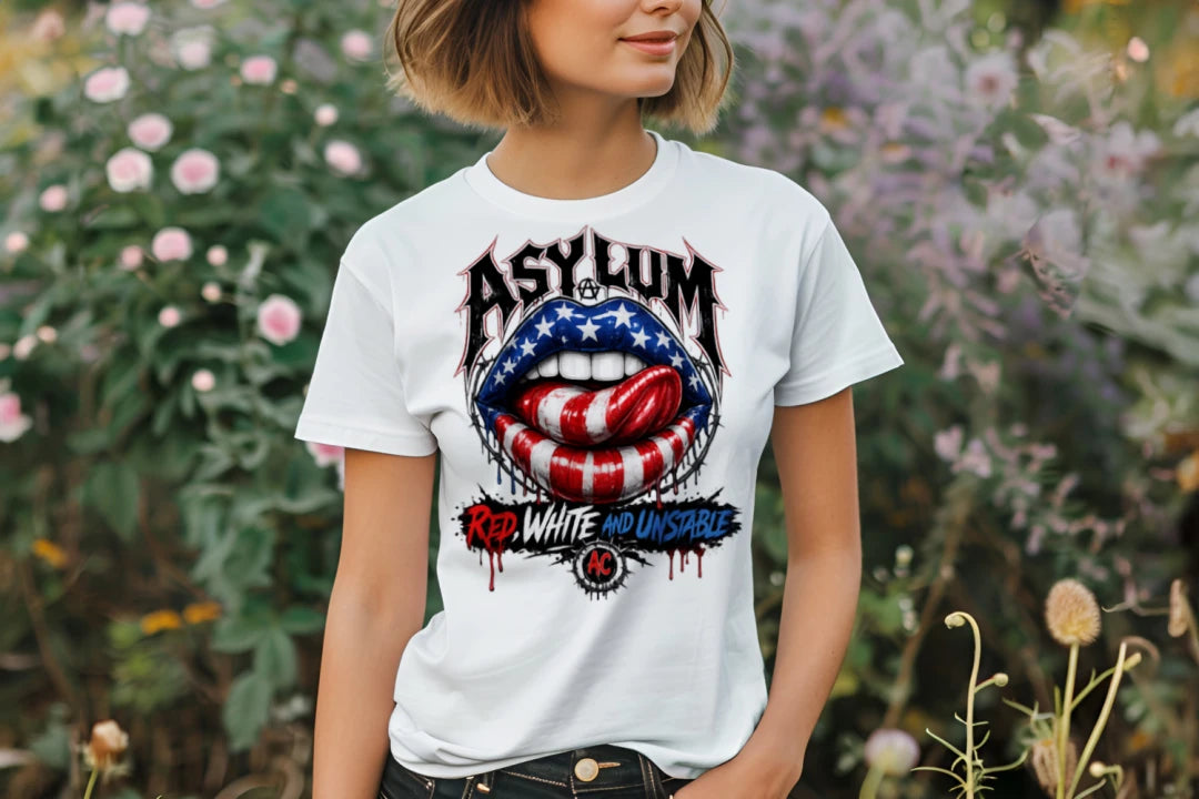 Red, White, and Unstable Graphic Tee