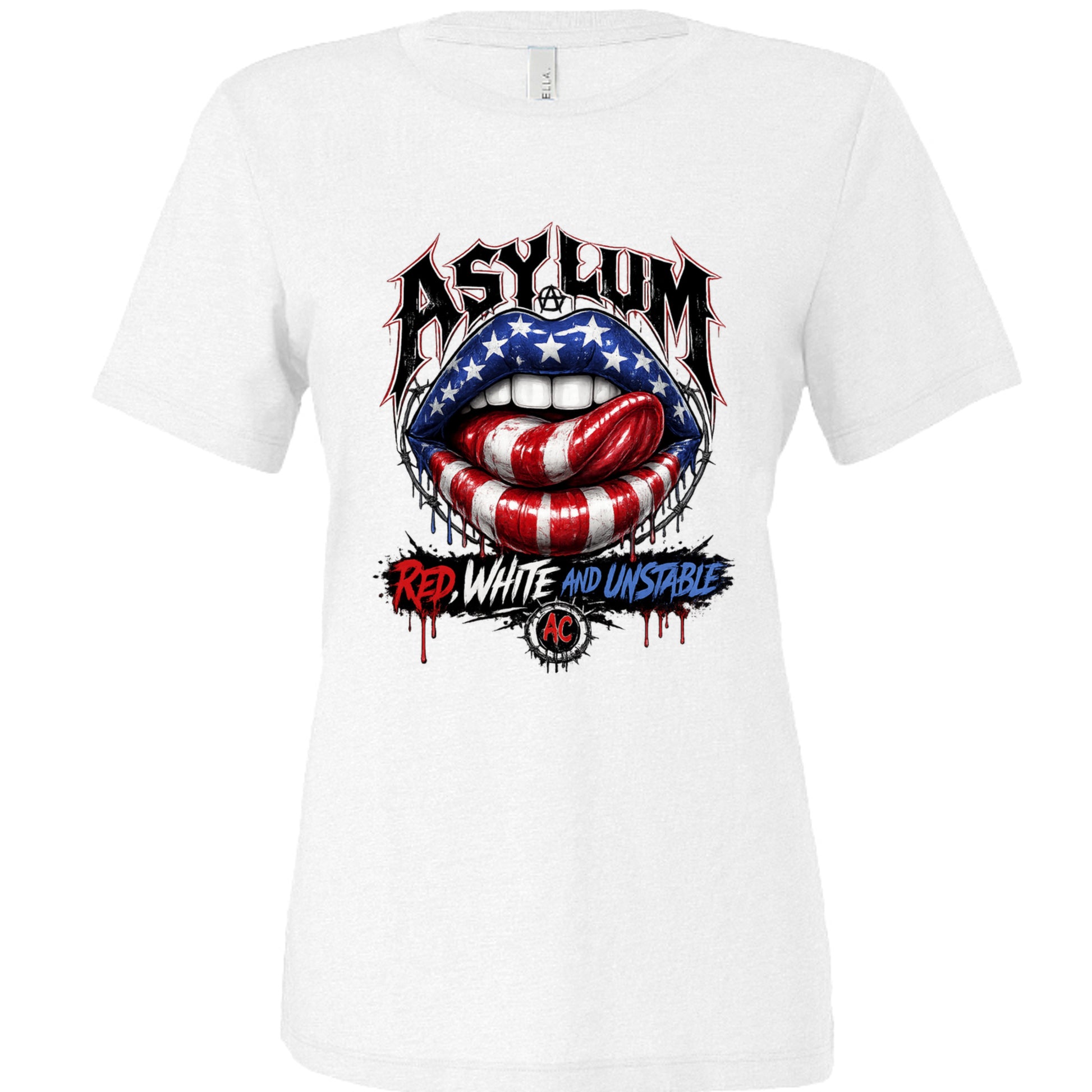 SOLID WHT TRIBELND - 6413 - FRONT